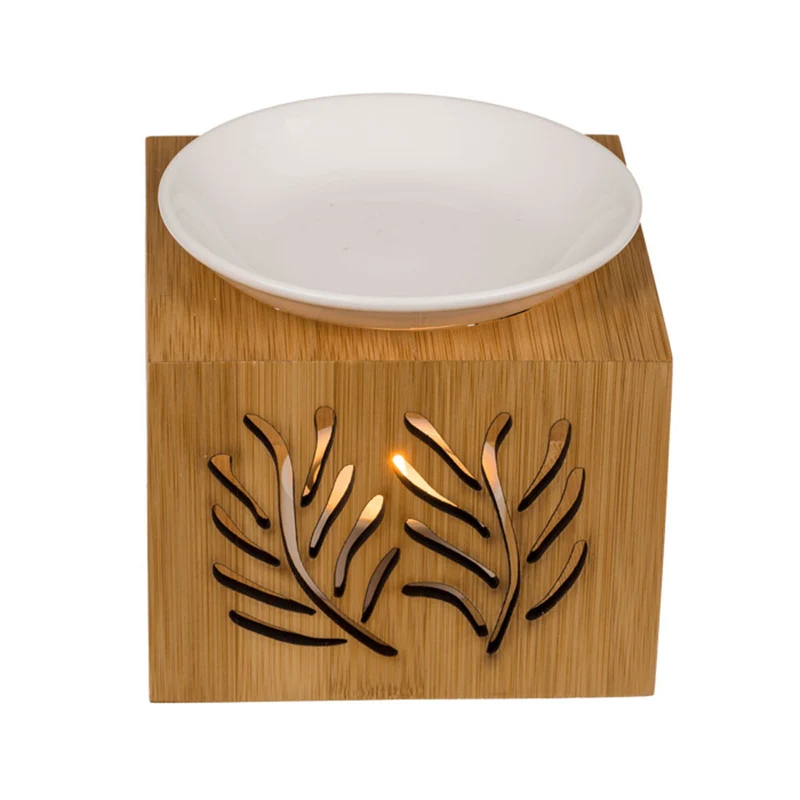 Brûle-parfum Bamboo pour fondants de cire