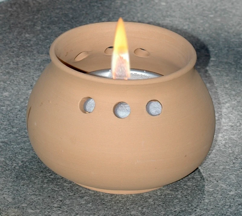 Candle sand white, sabbia di cera per candele