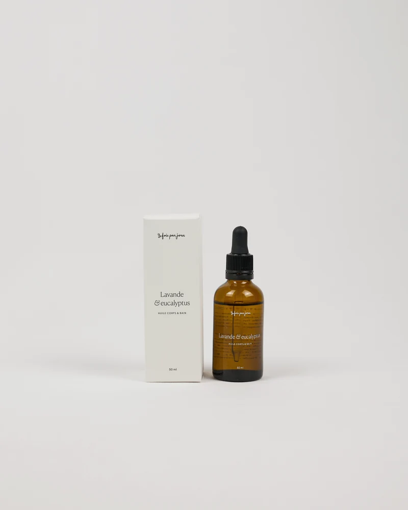 Huile pour le corps & bain — Lavande & eucalyptus