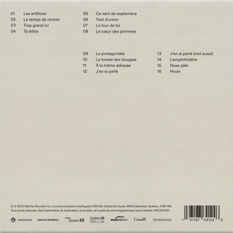 Marilou – Traits d'union (CD)