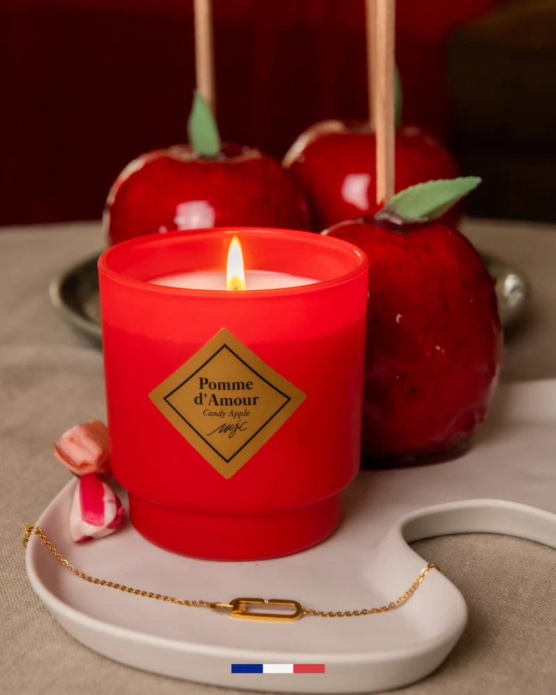 Bougie bijou Pomme d'Amour