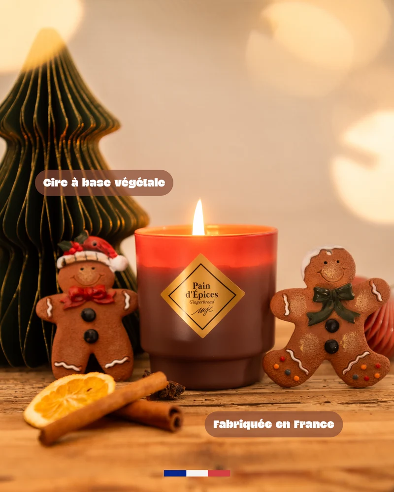 Bougie bijou Pain d'Épices