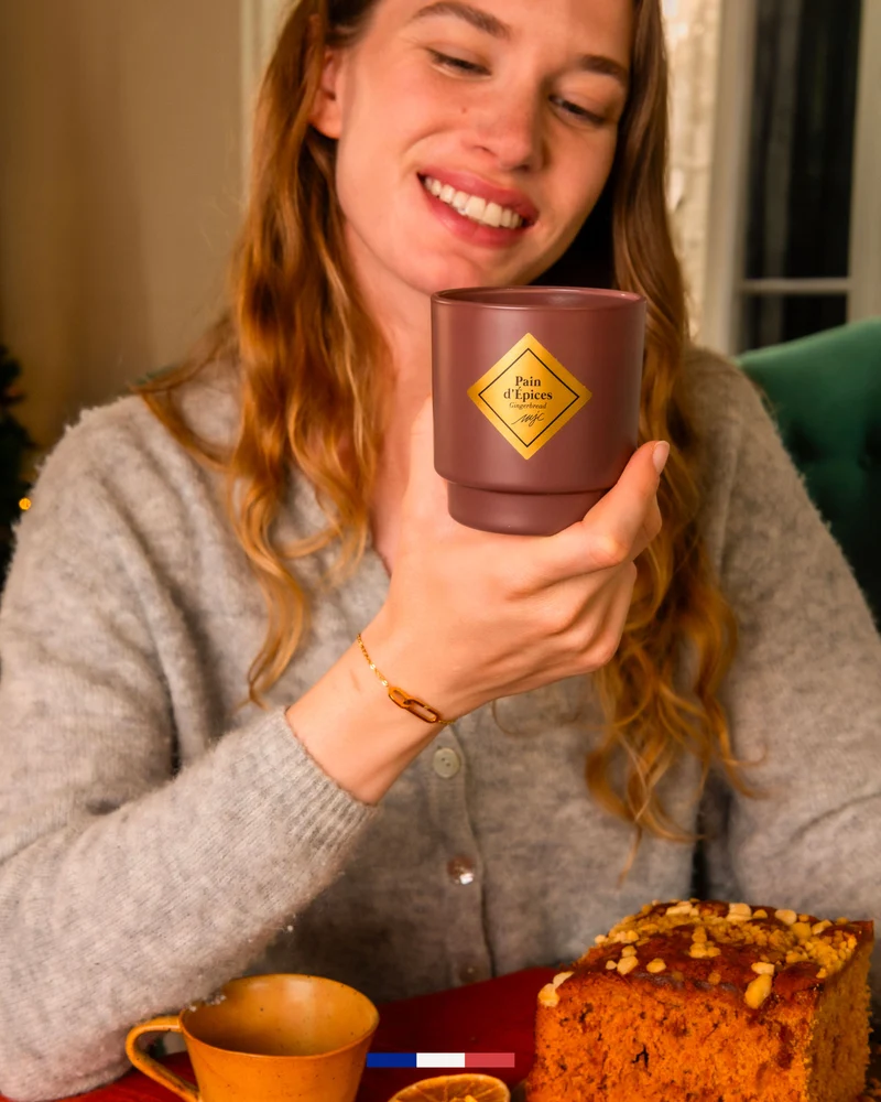 Bougie bijou Pain d'Épices