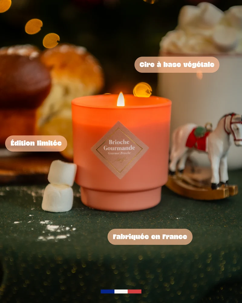 Bougie parfumée Brioche Gourmande