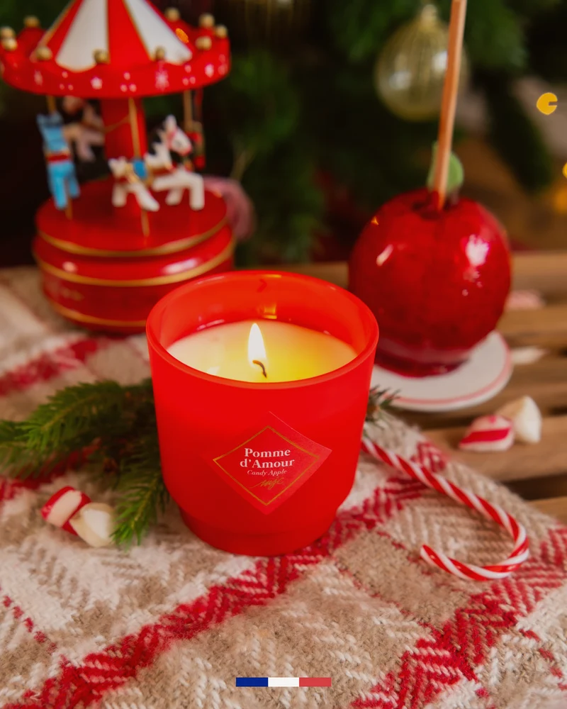 Bougie parfumée Pomme d'Amour