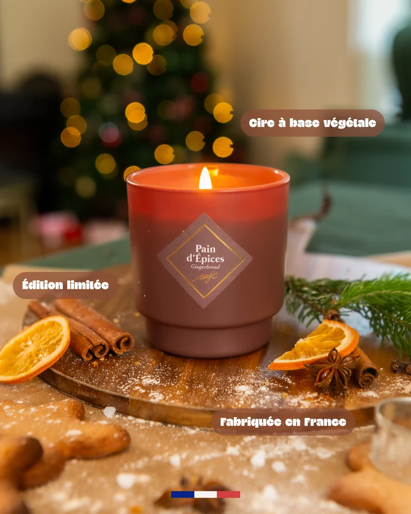 Bougie parfumée Pain d'Épices