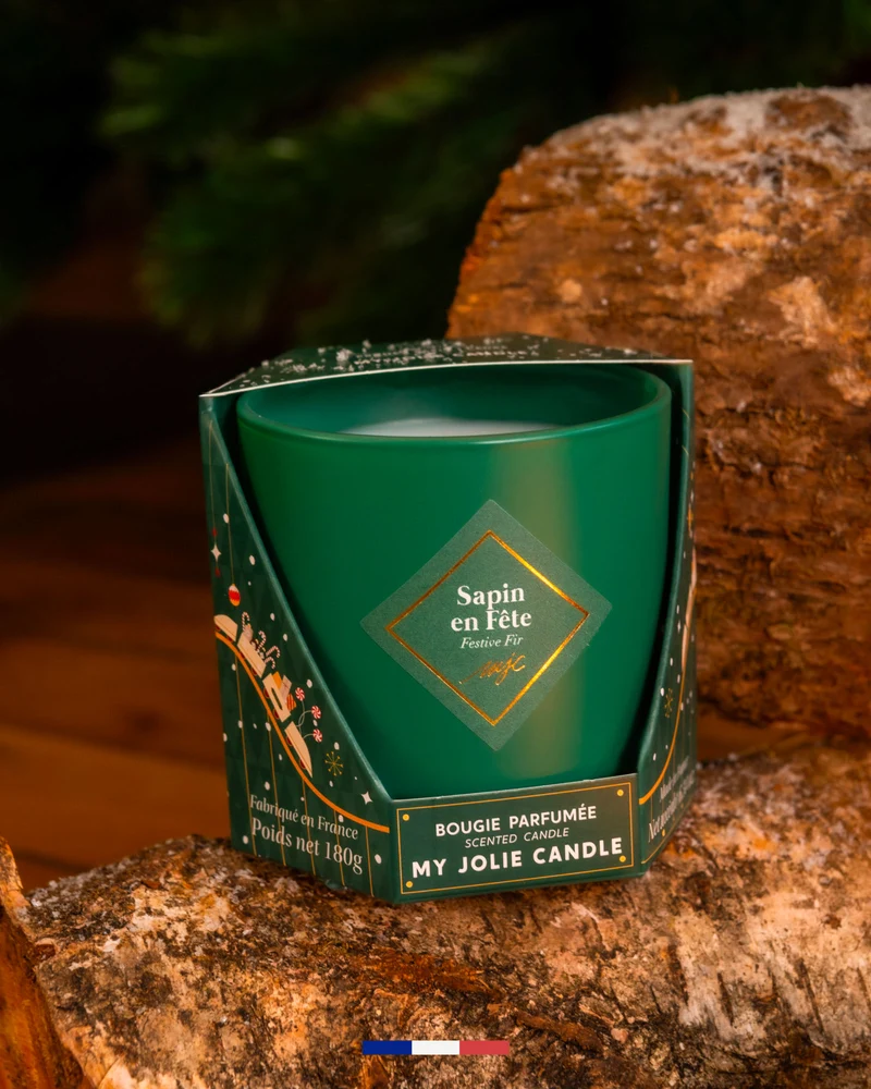 Bougie parfumée Sapin en Fête