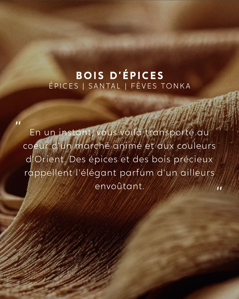 Bouquet parfumé Bois d'épices