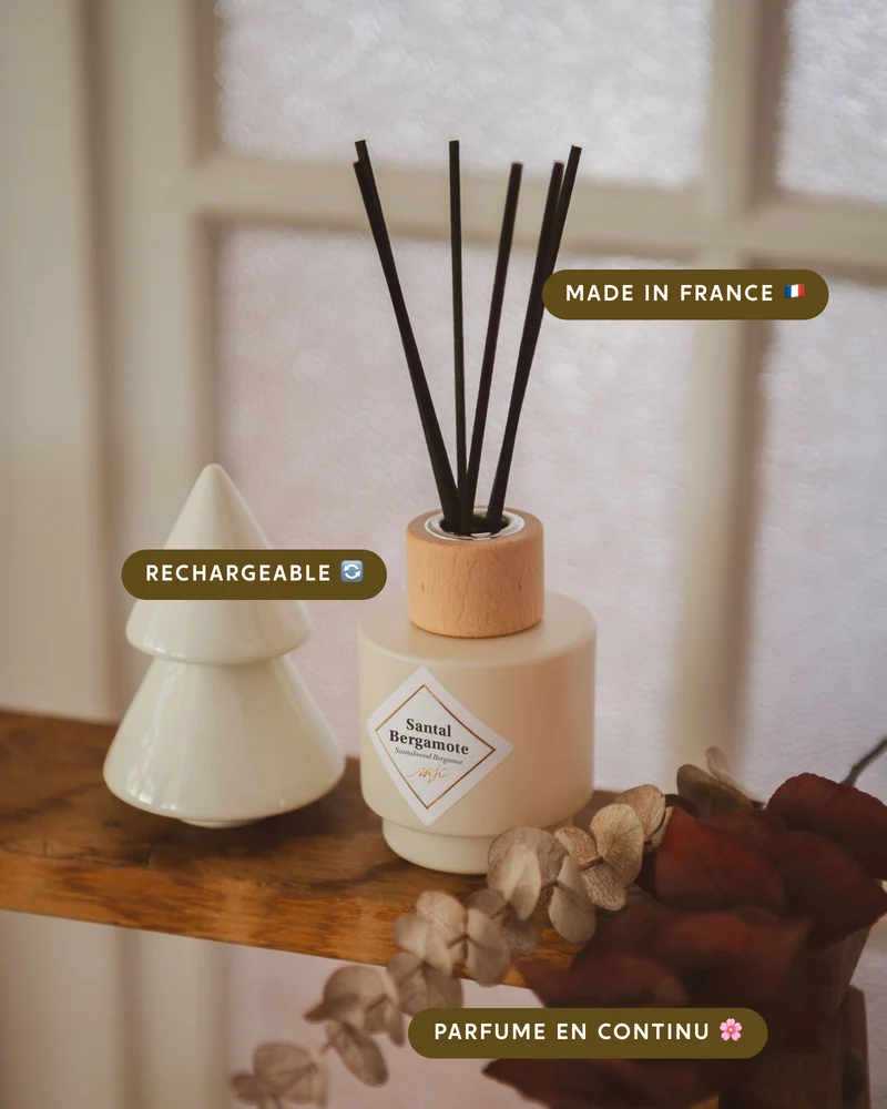 Bouquet parfumé Santal Bergamote