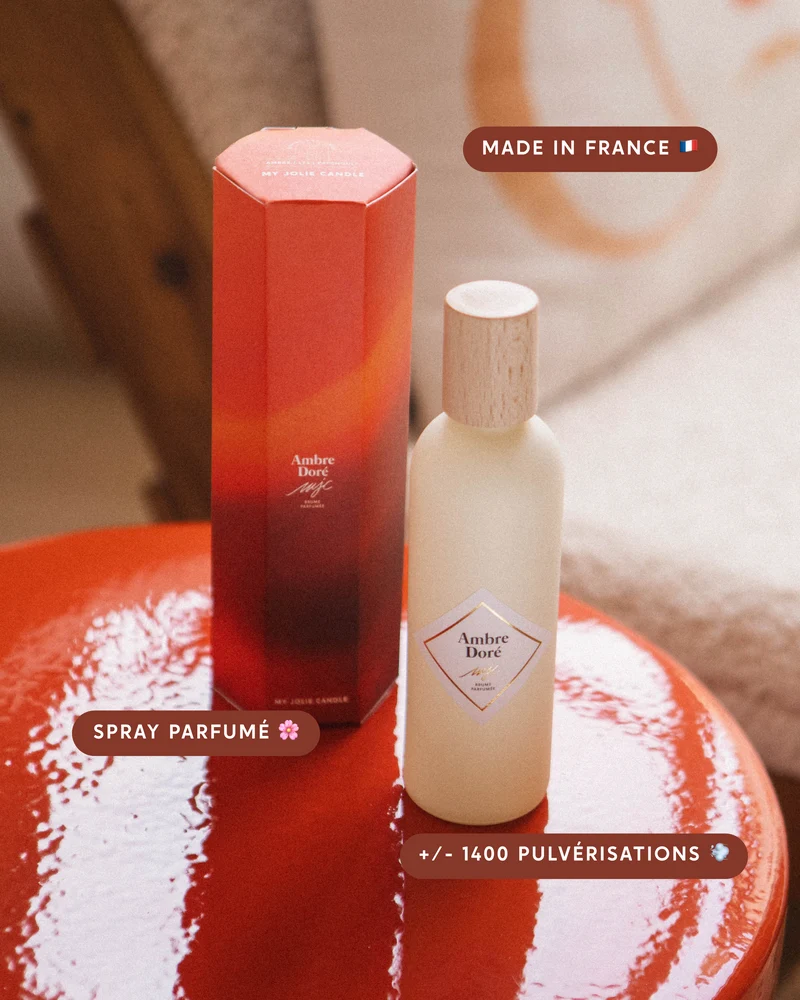 Spray parfumé Ambre Doré