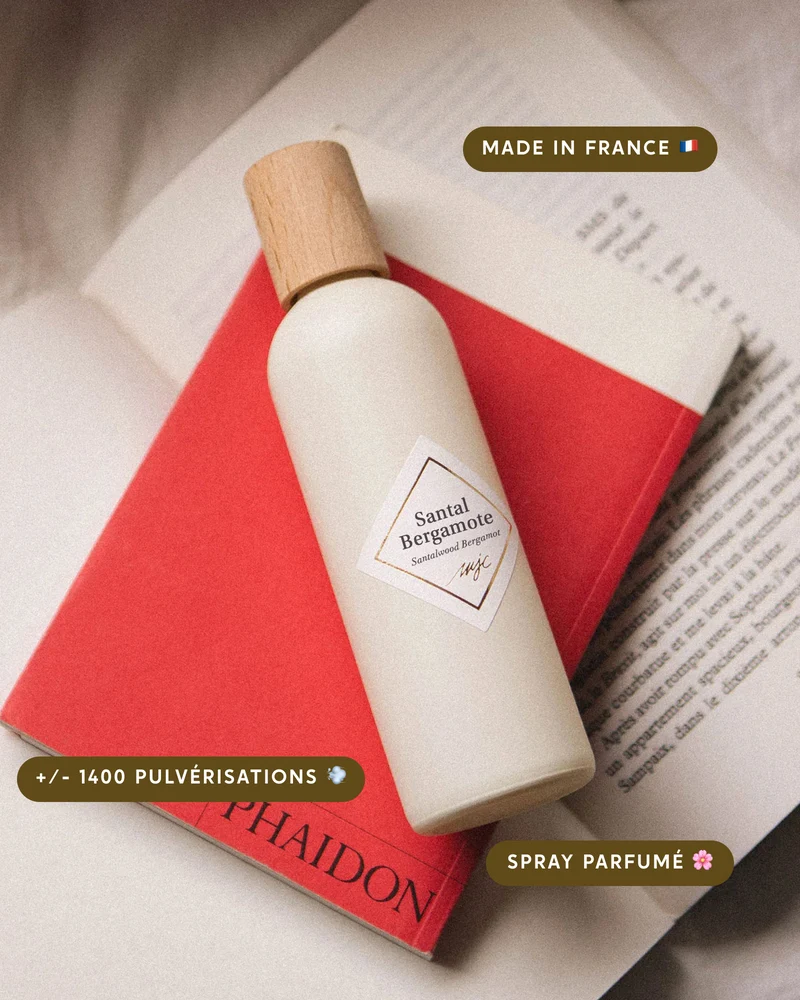 Spray parfumé Santal Bergamote