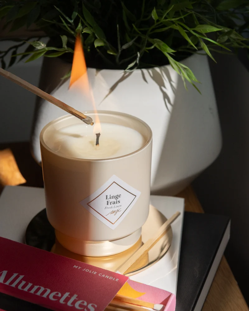Duo bougie et bouquet parfumés
