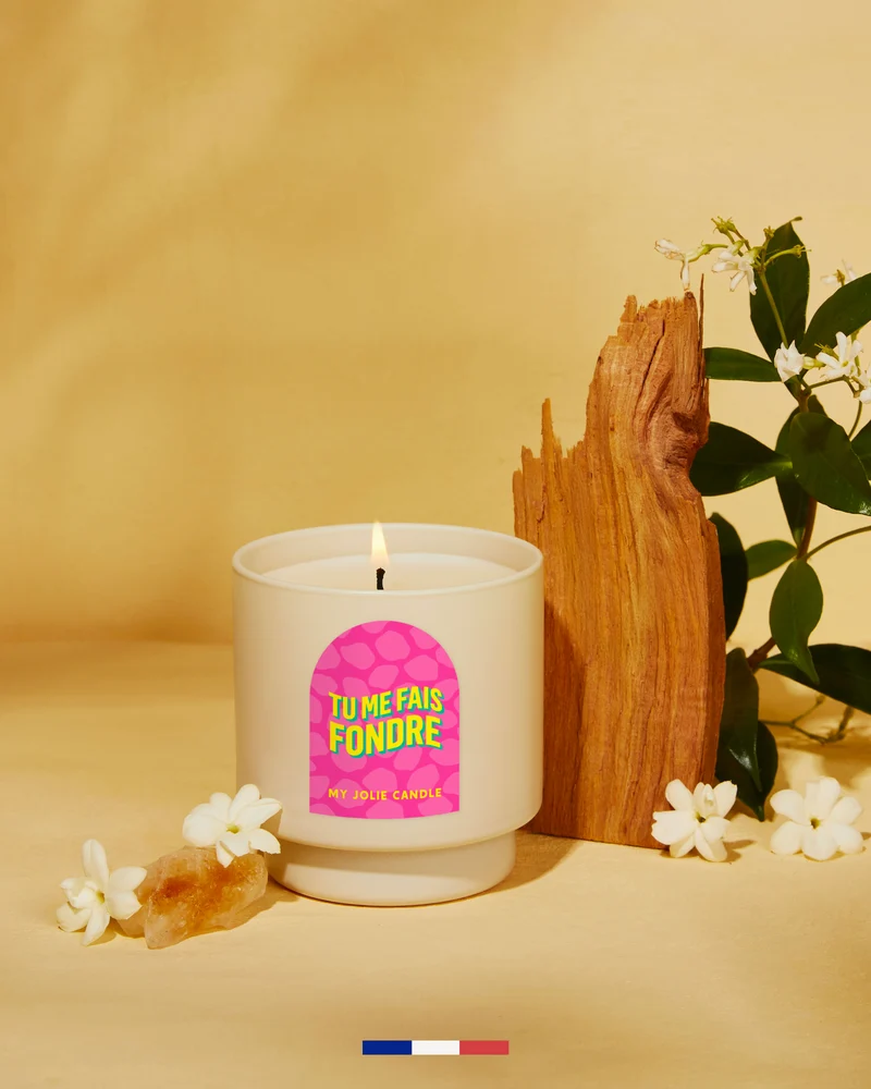 Bougie parfumée "Tu me fais fondre"
