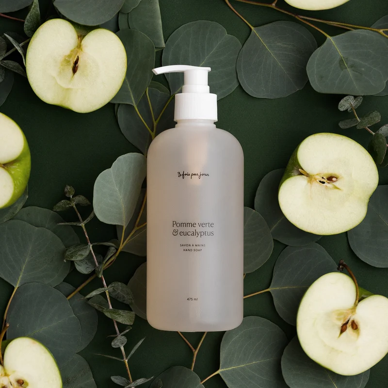 Savon à mains — Pomme verte & eucalyptus