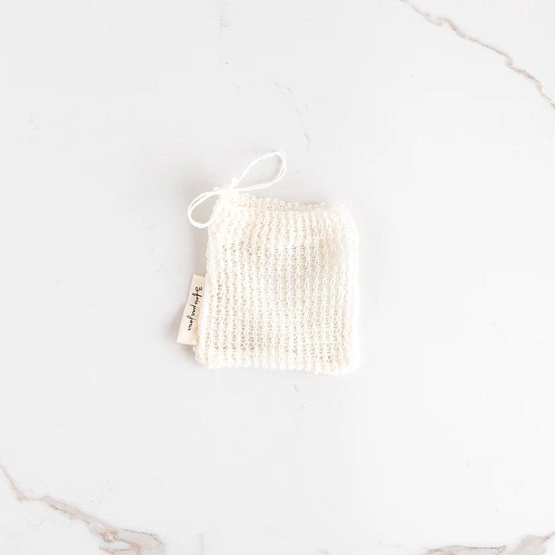 Pochette à savon exfoliante