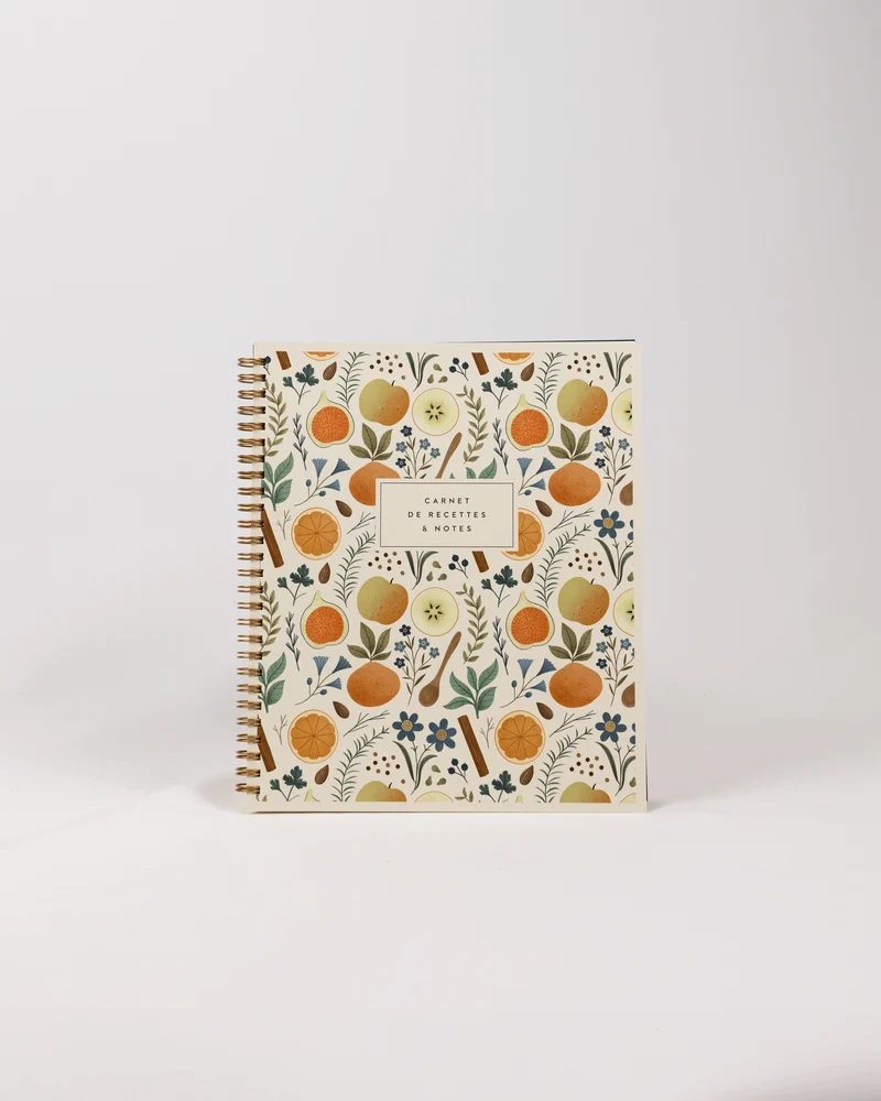 Carnet de recettes & notes — Crème