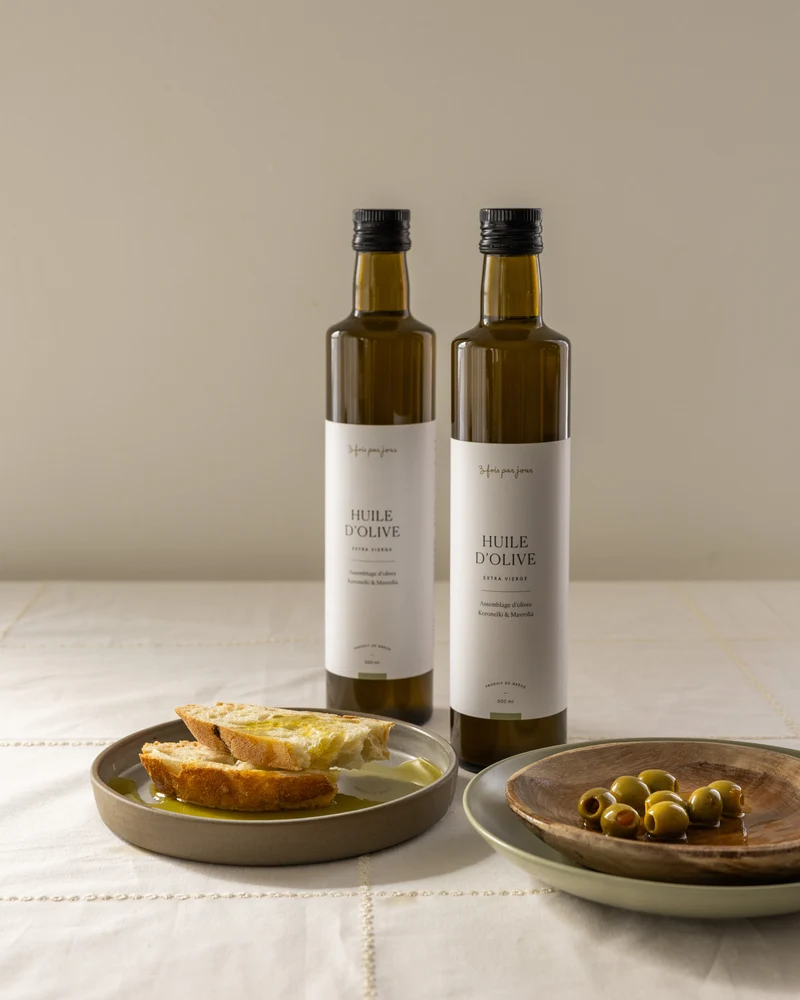 Huile d’olive brut — Extra vierge (500ml)