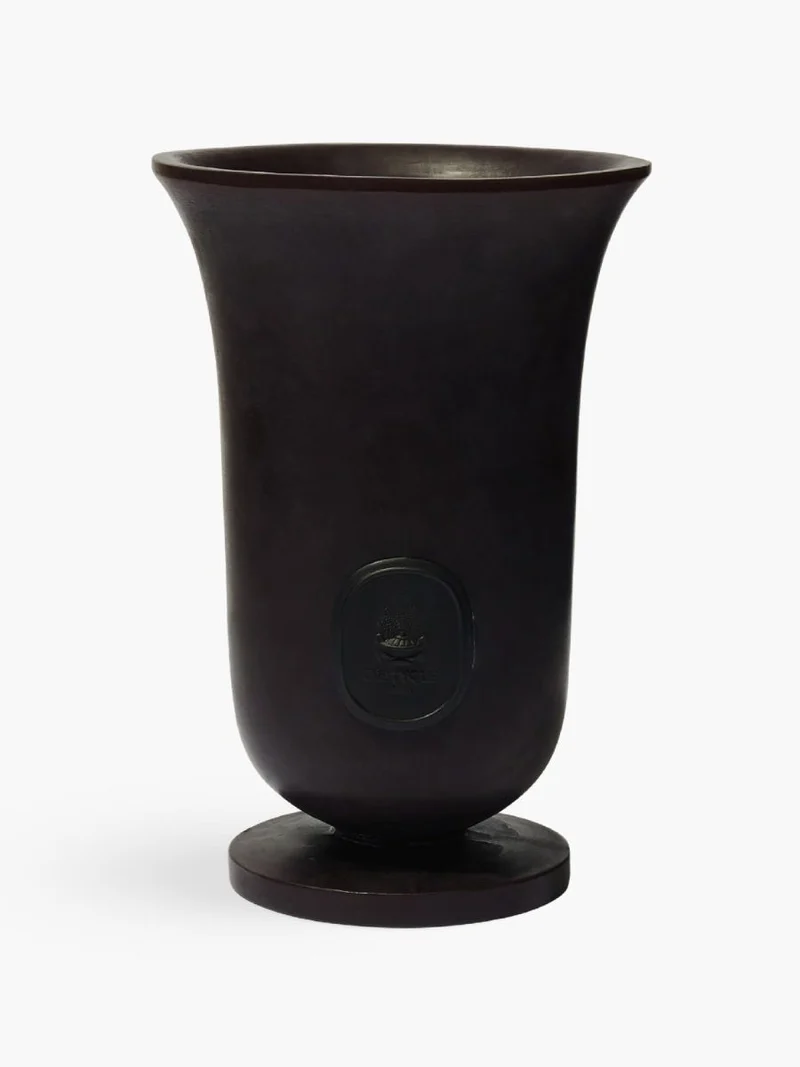 Vase Médicis noir - Grand modèle