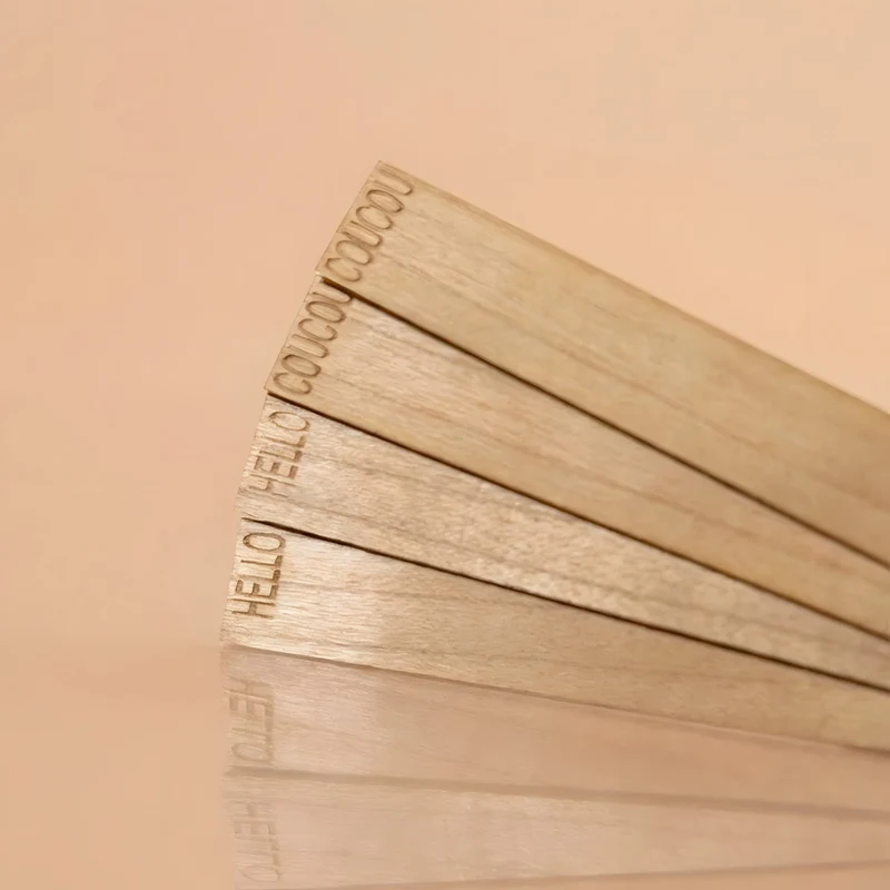 Jolis mots - Mèches en bois pour bougies