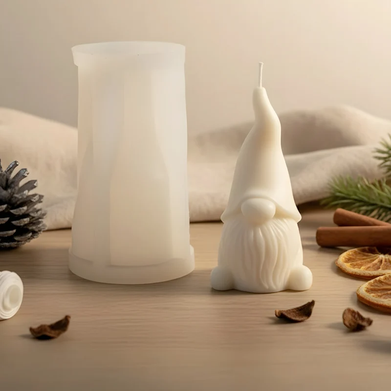 Moule bougie Gnome - Silicone