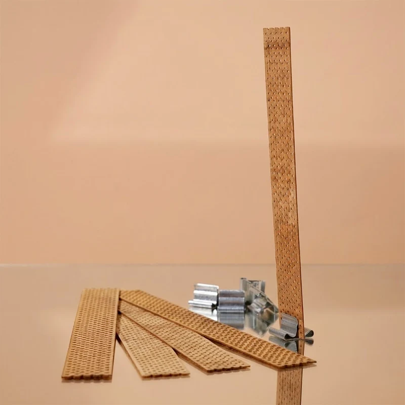 Mèches en bois perforées pour bougies
