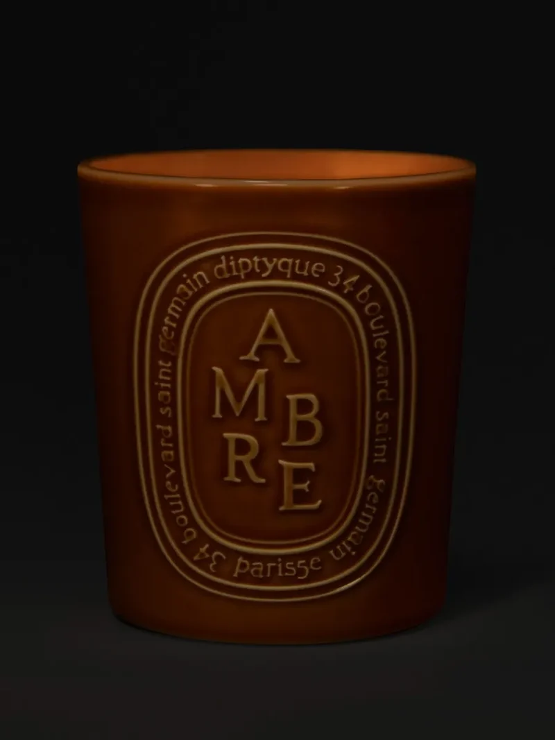 Ambre - Bougie grand modèle