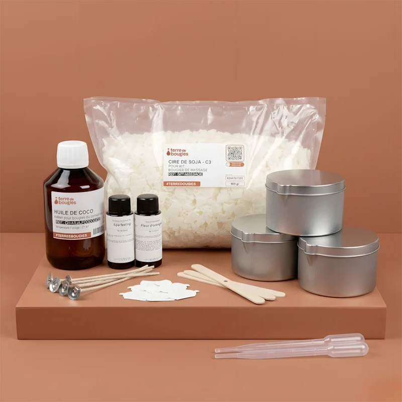 Kit de bougie - Massage