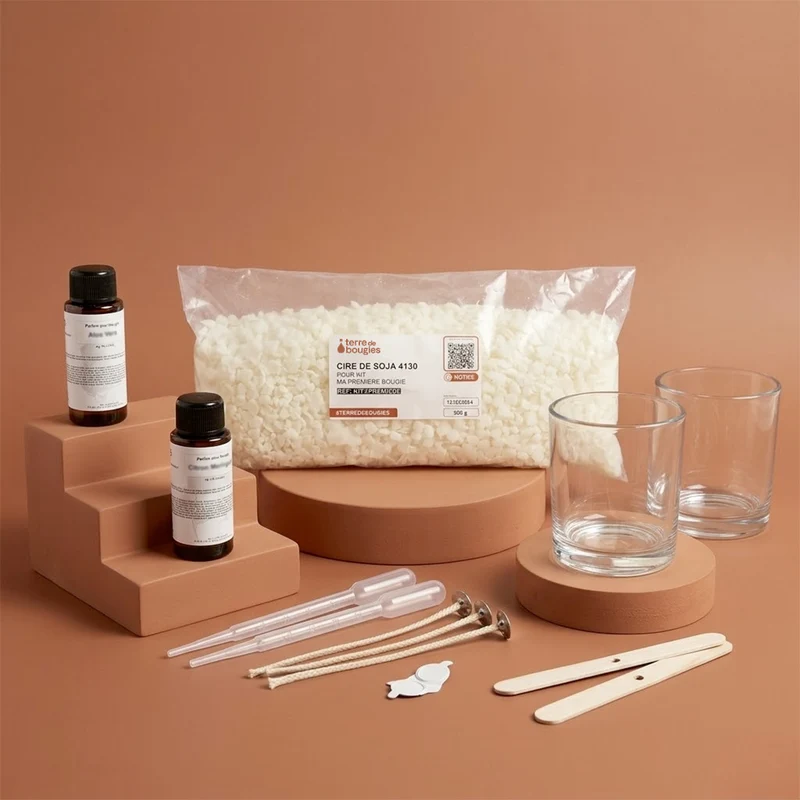 Kit de bougie - Mes premières Bougies parfumées