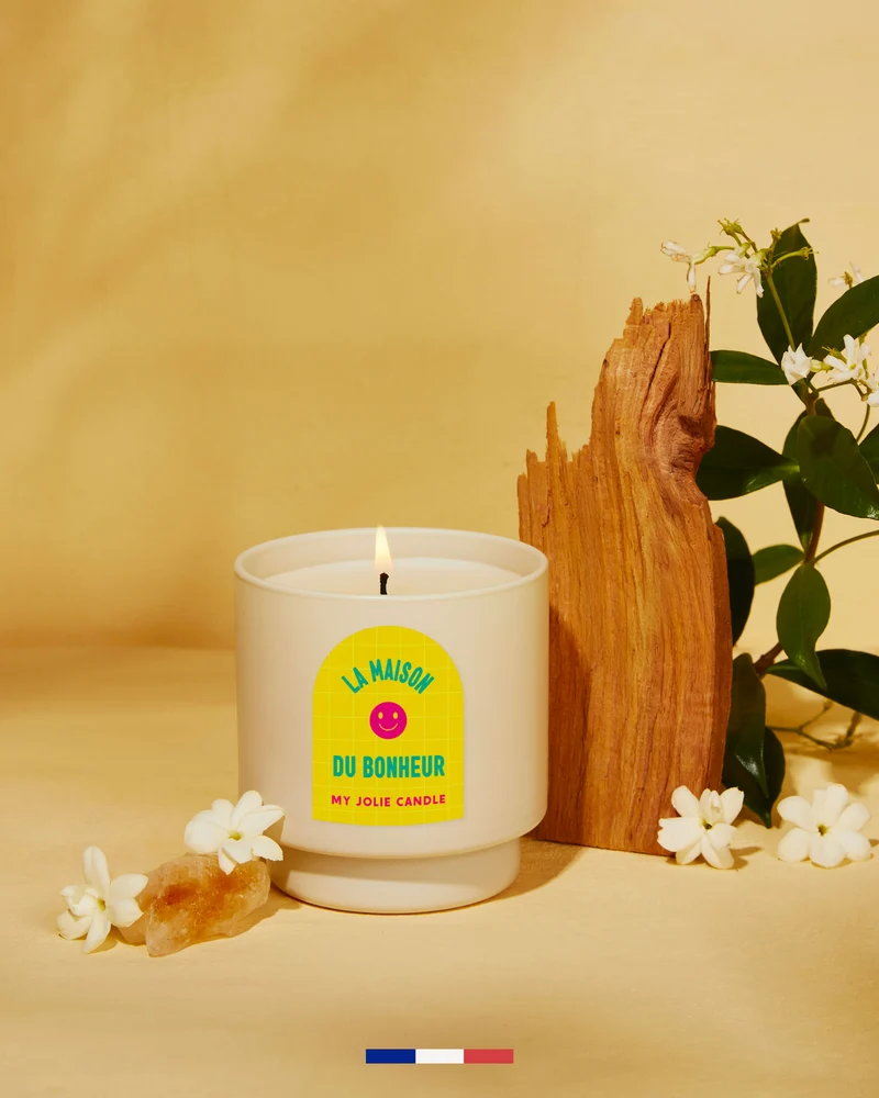Bougie parfumée "La maison du bonheur"