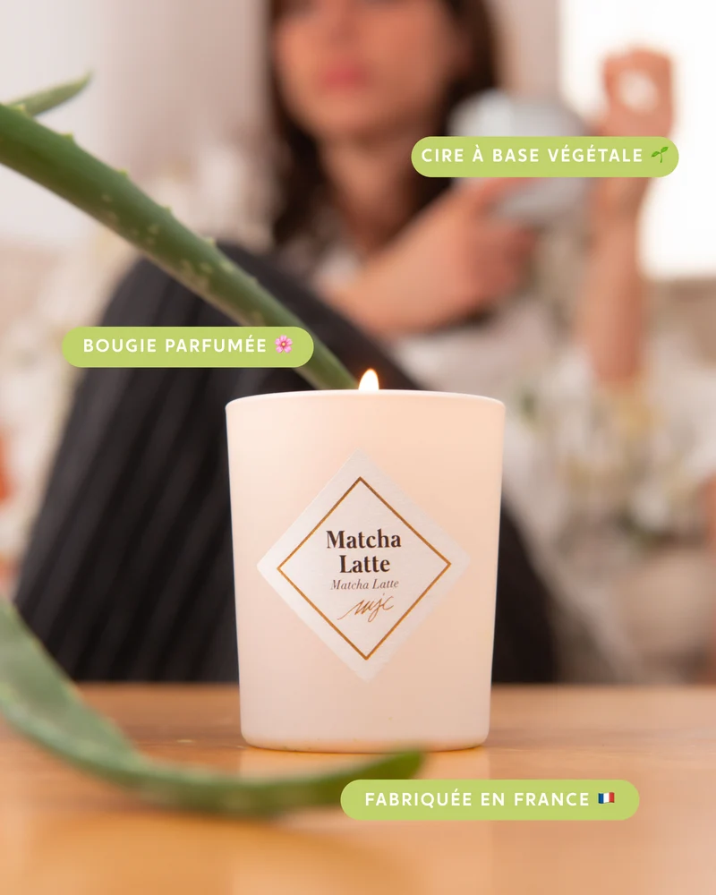 Petite bougie Matcha Latte