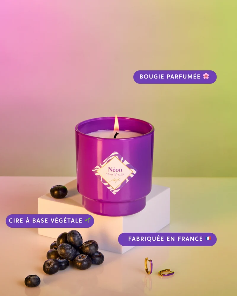 Bougie bijou Ultra Myrtille