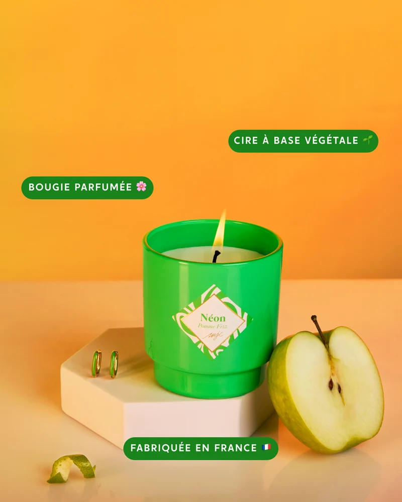 Bougie bijou Pomme Fizz