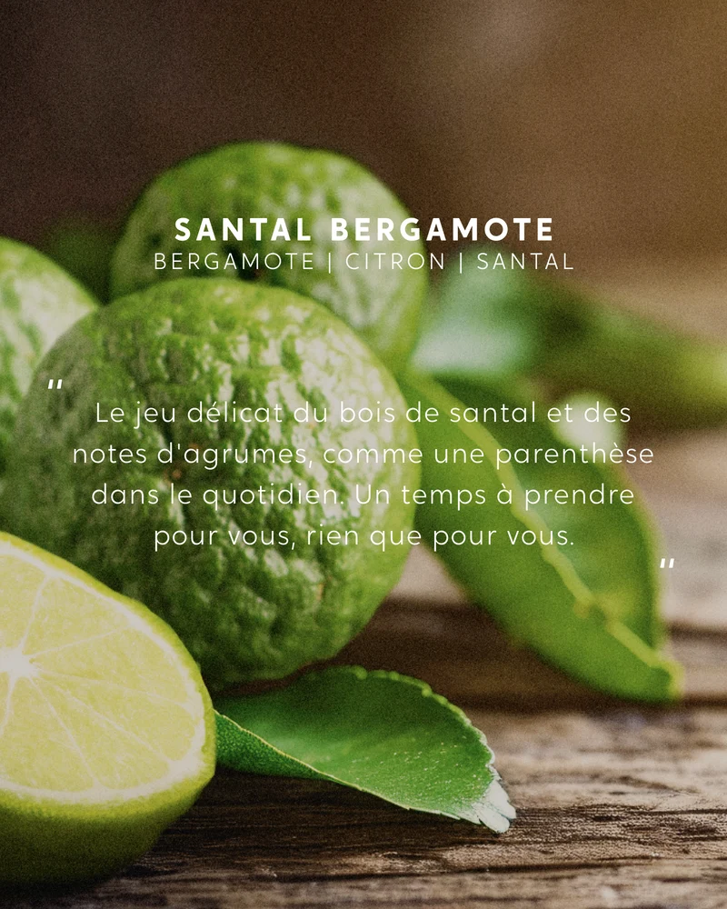 Bougie bijou surprise Santal Bergamote
