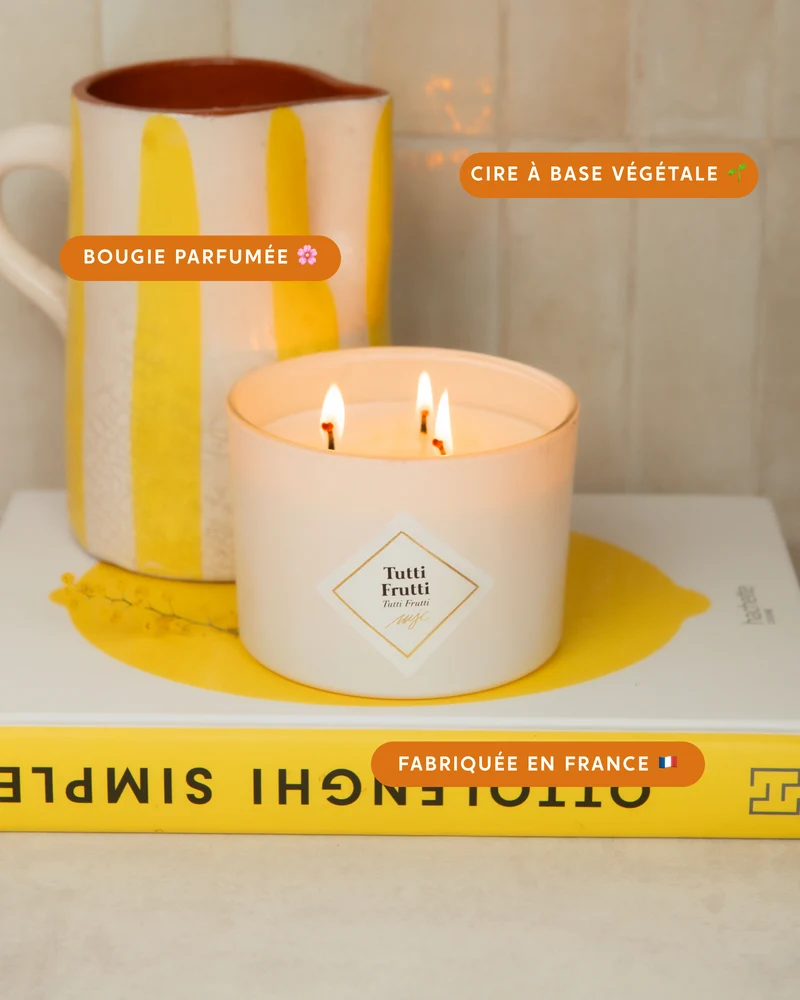 Grande bougie Tutti Frutti