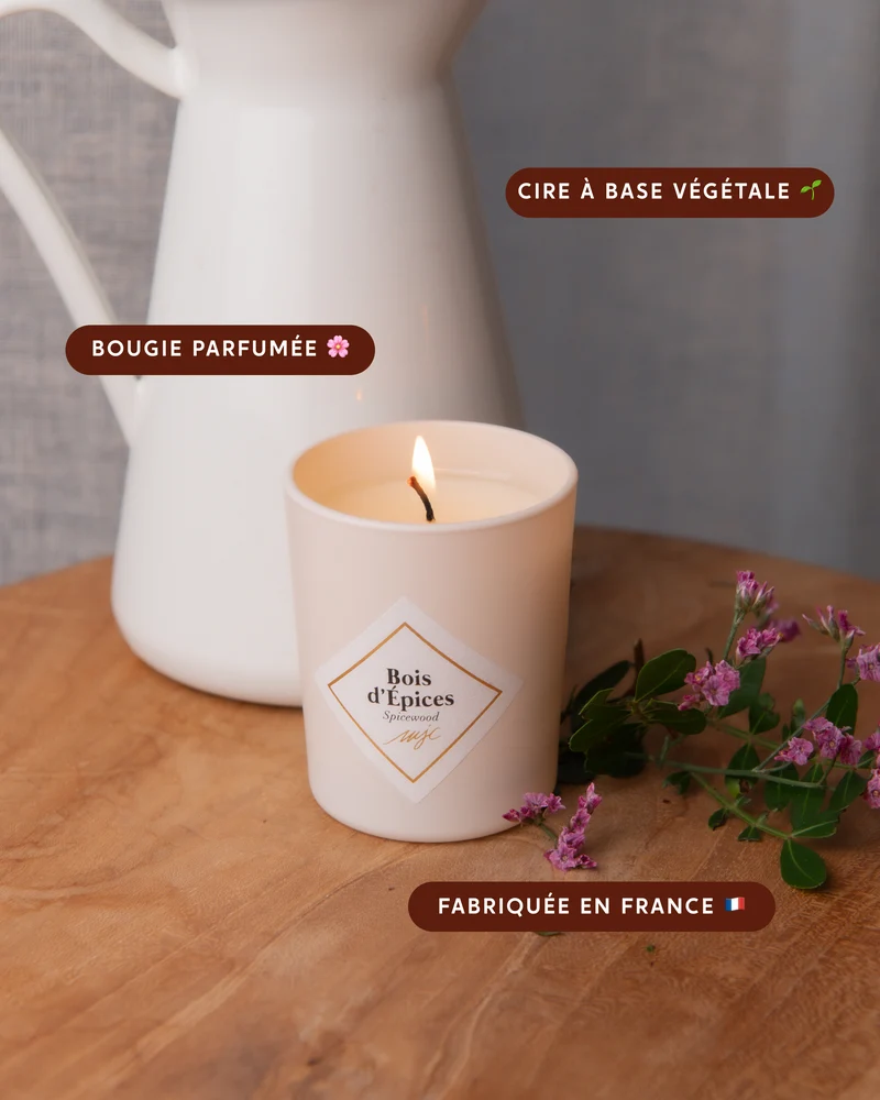 Petite bougie Bois d'épices