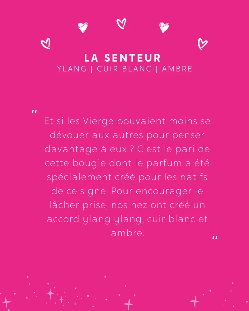 La Bougie Astrale Love Match Vierge