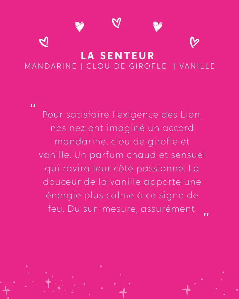La Bougie Astrale Love Match Lion