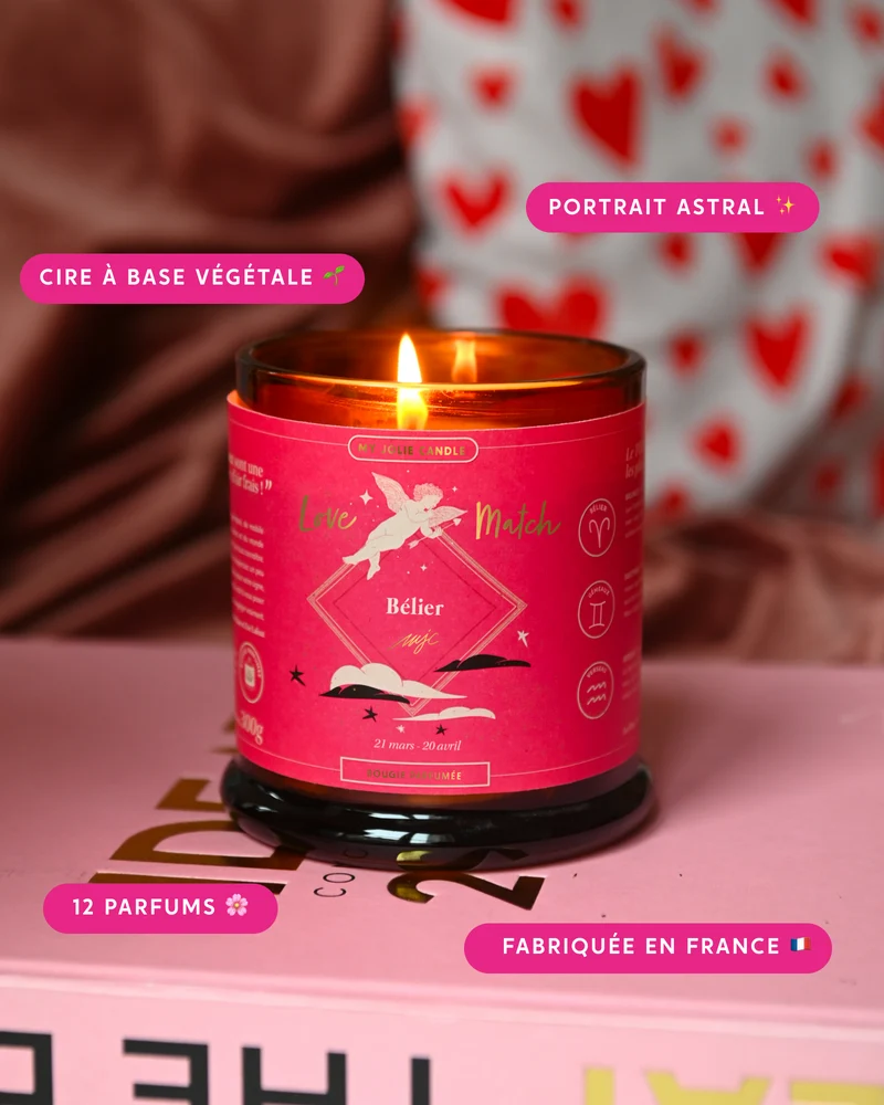 La Bougie Astrale Love Match Bélier