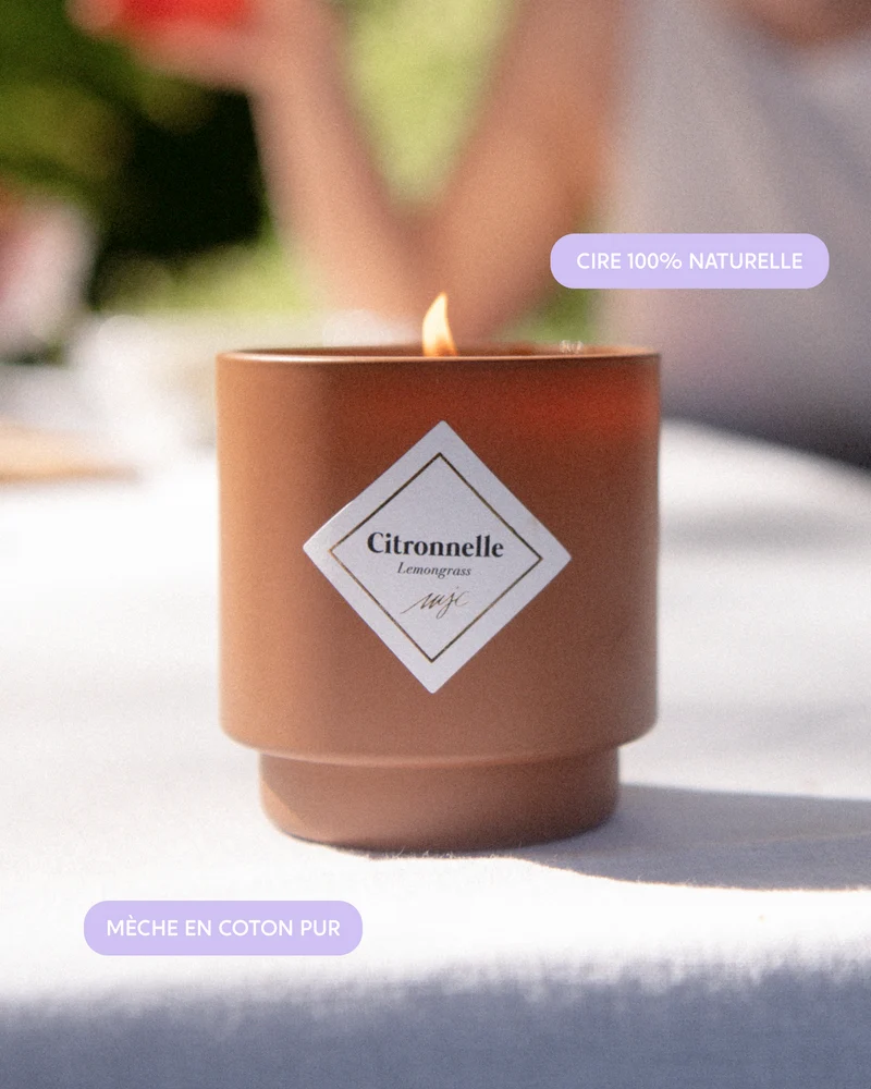 Bougie parfumée Citronnelle