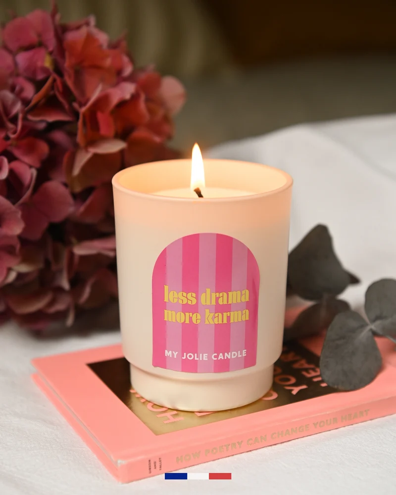 Bougie parfumée à messages