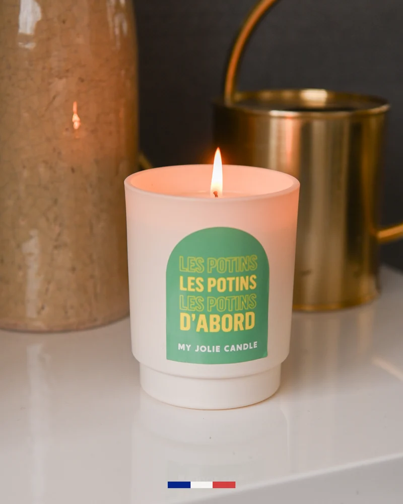Bougie parfumée à messages