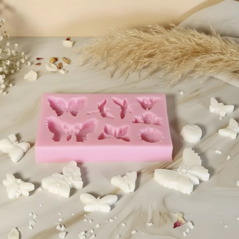 Moule décoration Papillons - Silicone
