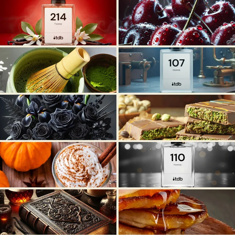 Pack de 10 parfums thématiques de Grasse