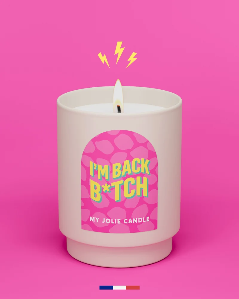 Bougie parfumée - I'm back b*tch
