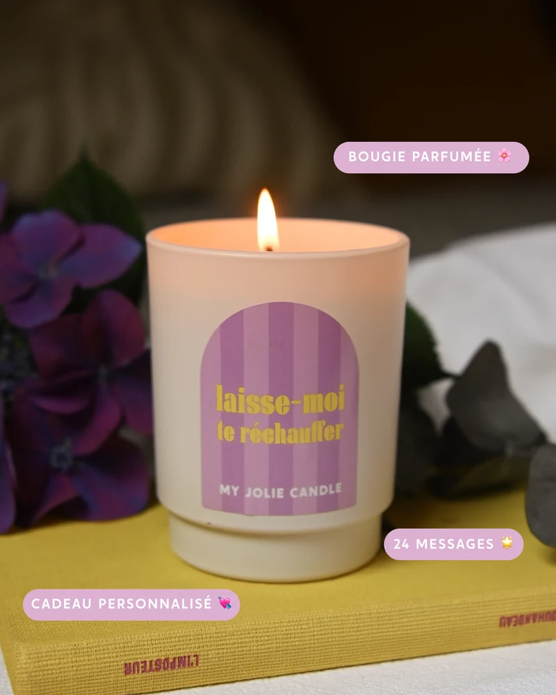 Bougie parfumée - Laisse moi te réchauffer