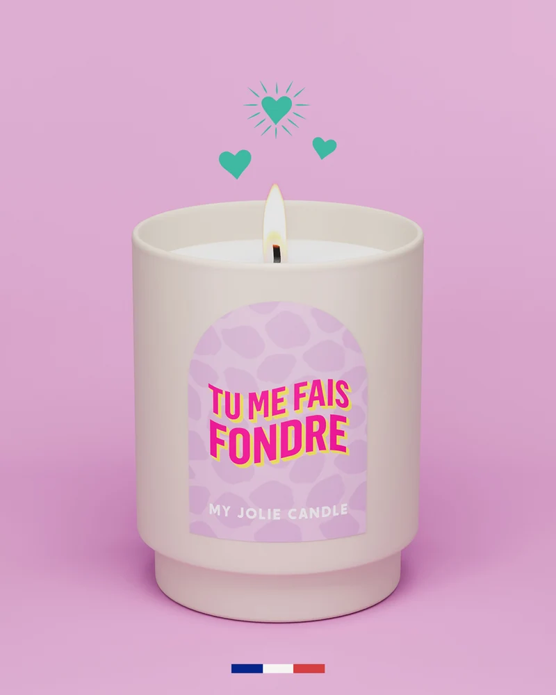 Bougie parfumée - Tu me fais fondre
