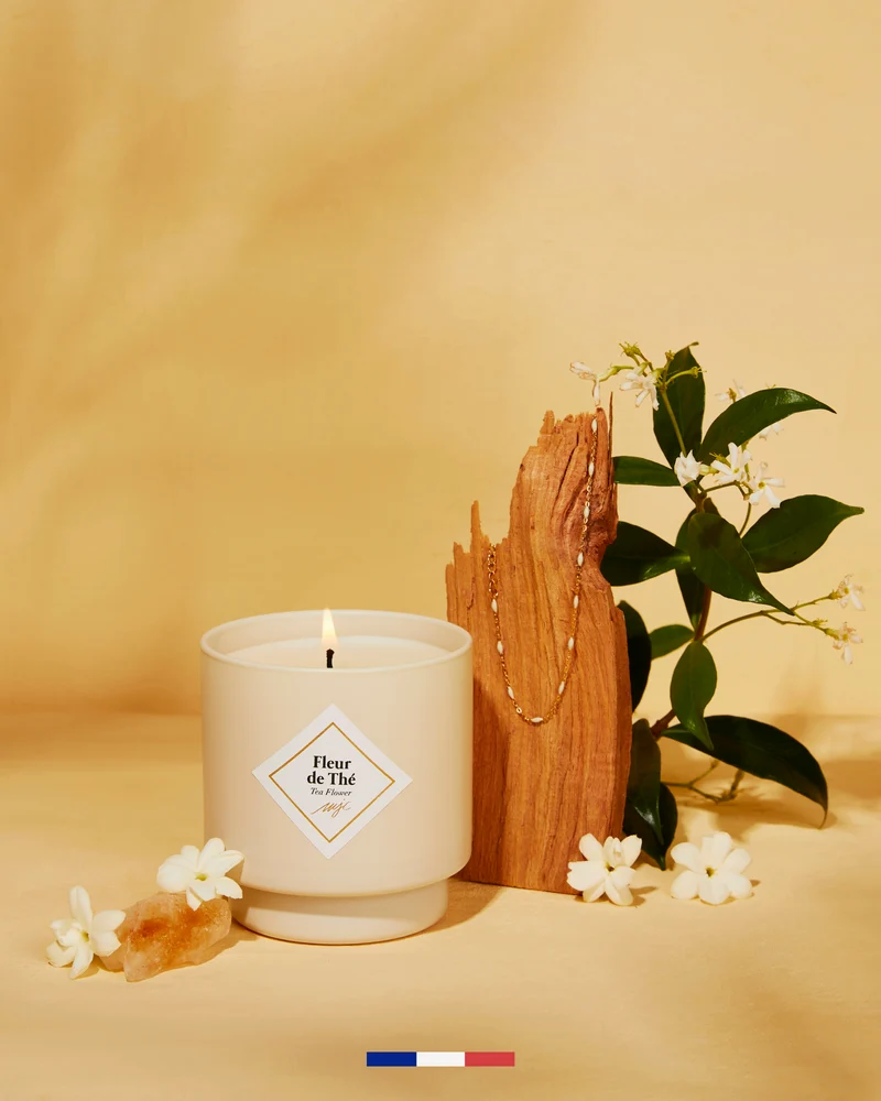 Bougie bijou Fleur de Thé