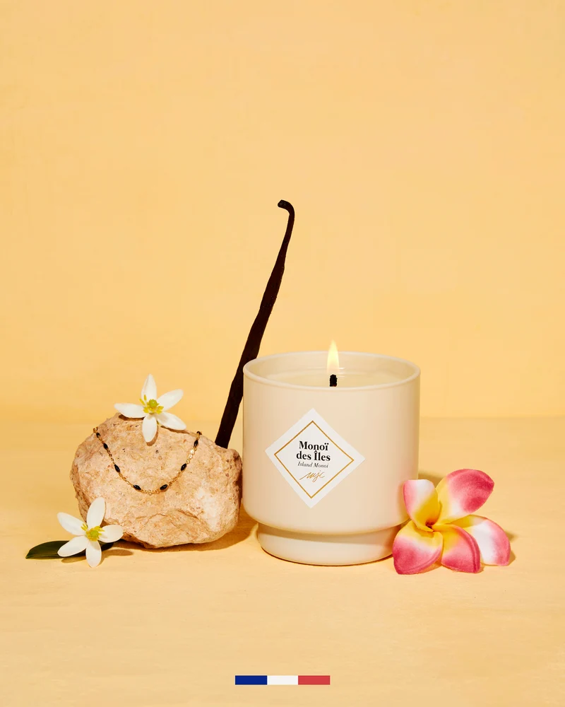 Bougie bijou Monoï des Îles