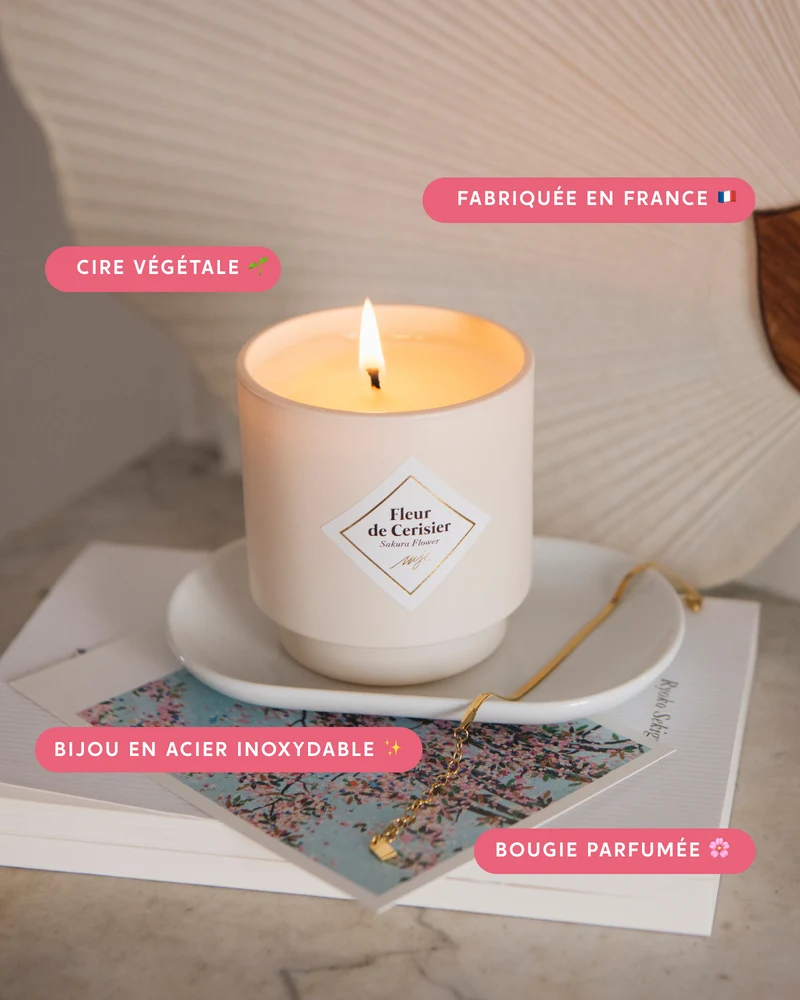 Bougies bijoux bracelet surprise