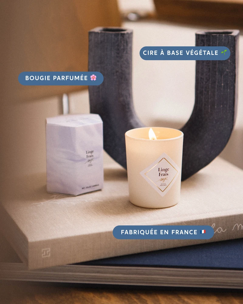 Petite bougie Linge Frais